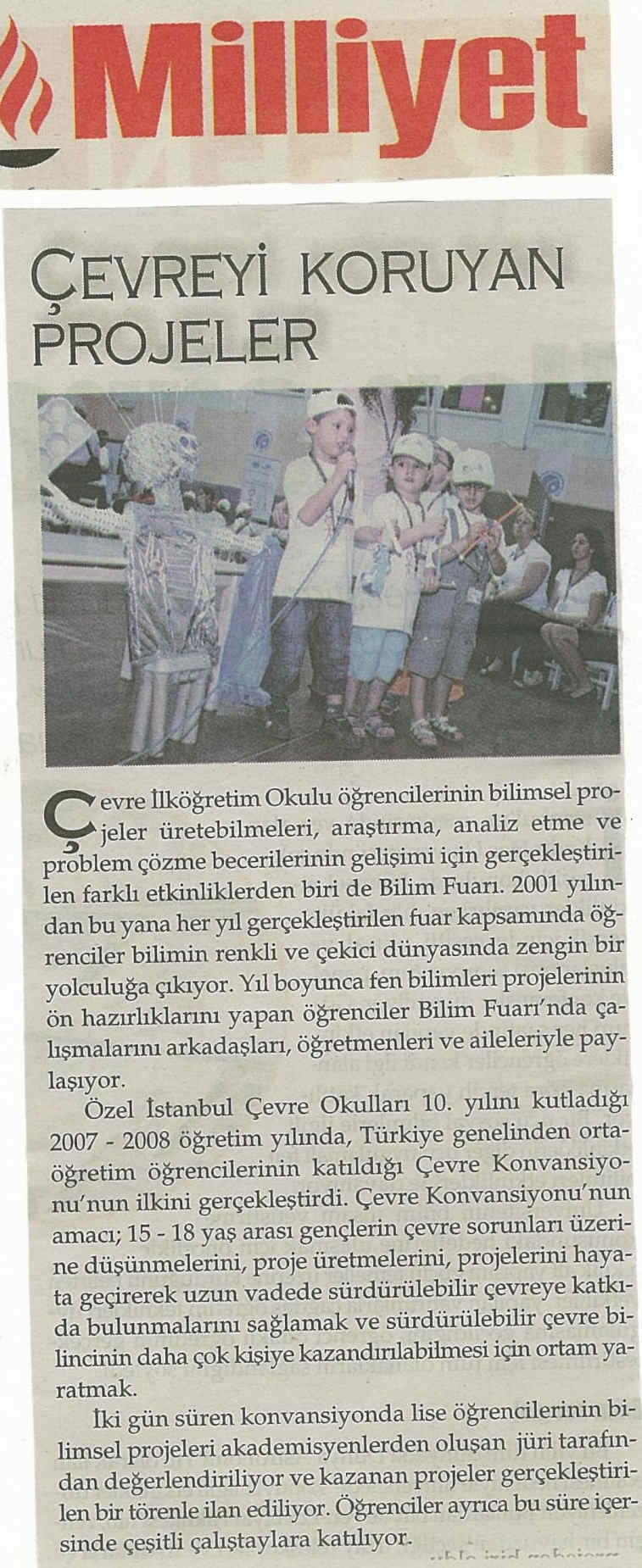 ÇEVRE PROJELERİ