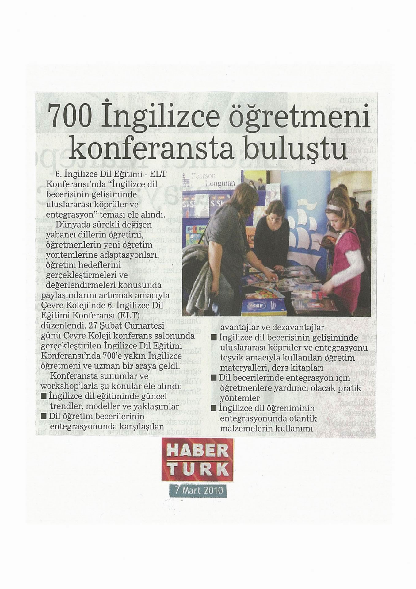 700 İngilizce Öğretmeni Konferansta Buluştu