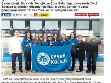 19. Kez Yüzme Şampiyonluğu - Milliyet