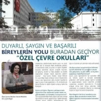 Duyarlı, Saygın ve Başarılı Bireyler ÇEVRE KOLEJİ'nde Yetişiyor -1