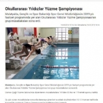 YILDIZLAR YÜZME ŞAMPİYONASI-SPORHABERLER.COM